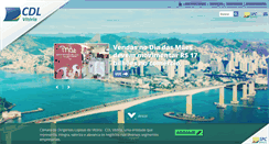 Desktop Screenshot of cdlvitoria.com.br